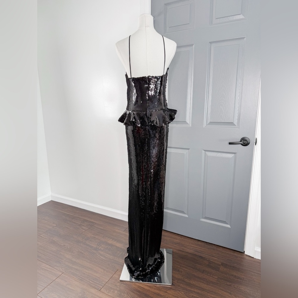Rodarte Sequined tulle peplum gown - Picture 5 of 9